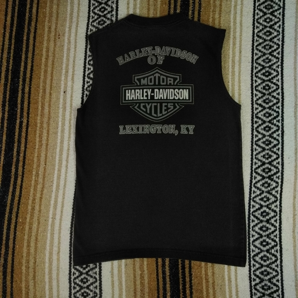 HARLEY DAVIDSON MUSCLE SHIRT TEE MENS LEXINGTON KENTUCKY - Picture 3 of 15